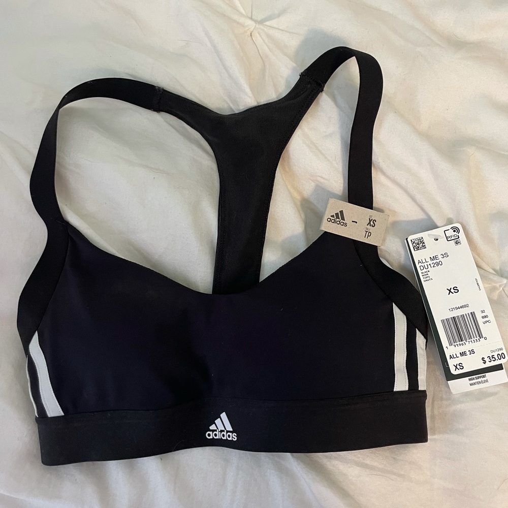 Black Adidas Sports Bra